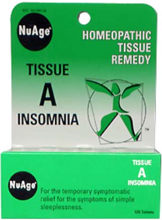 NuAge Tissue A Insomnia 125 Tabs-OUT OF STOCK