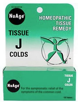 NuAge Tissue J Colds 125 Tabs