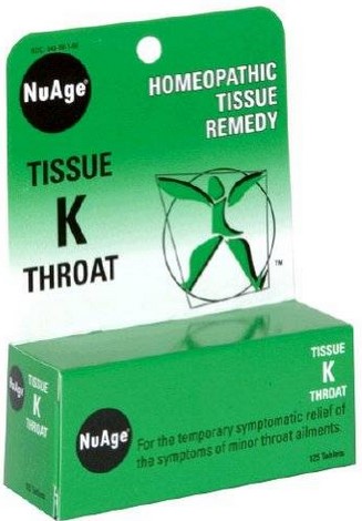 NuAge Tissue K Throat 125 Tabs-UNAVAILABLE
