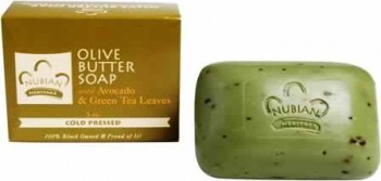 Nubian Bar Soap Olive & Green Tea 5 OZ-OUT OF STOCK