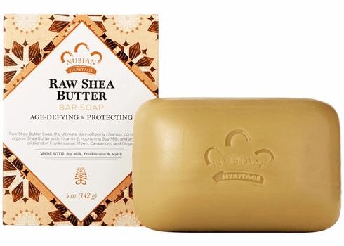 Nubian Bar Soap Raw Shea & Myrrh 5 OZ