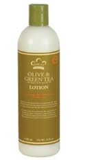 Nubian Body Lotn Olive & Green Tea13oz-OUT OF STOCK