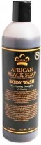 Nubian Body Wash African Black Soap 13 OZ