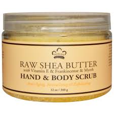 Nubian Raw Shea & Frankincense Bath & Body Scrub 12 oz-OUT OF STOCK