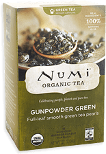 Numi Teas -Green Tea,Og2,Gunpowder 18 Bag