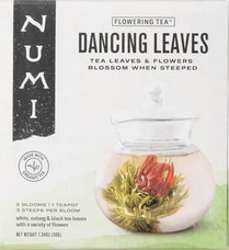 Numi Teas -Teapot Set,Dancing Leaves 6 Ct