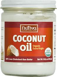 Nutiva Organic Coconut Oil, Virgin 15 oz jar