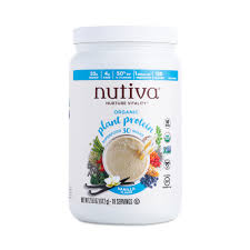Nutiva Organic Plant Based Protein Vanilla 21.6Oz-OUT OF STOCK