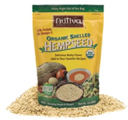 Nutiva Organic Shelled Hempseed 13Oz-TEMP OUT OF STOCK