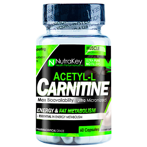 Nutrakey Acetyl L-Carnitine 60 Vcaps