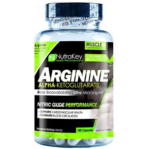 Nutrakey Arginine Akg 500Mg 100 Caps