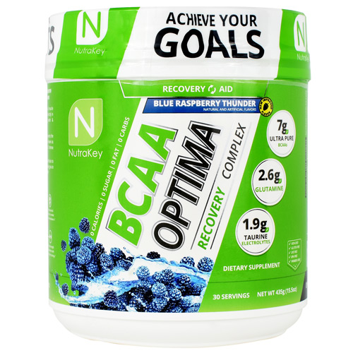 Nutrakey BCAA Optima Blue Rasp 30/Serv