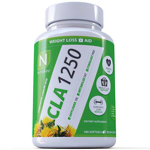 Nutrakey CLA 1250 180 Softgels
