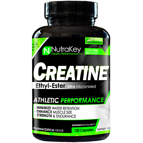 Nutrakey Creatine Ethyl Ester 120 Caps   TEMPORARILY UNAVAILABLE
