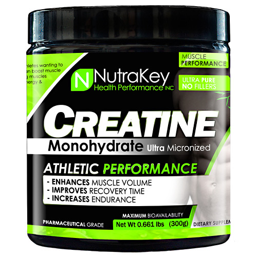 Nutrakey Creatine Monohydrate 300G 60/S     TEMPORARILY UNAVAILABLE