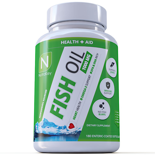 Nutrakey Fish Oil 180 Softgels