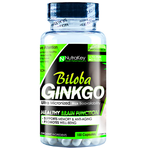 Nutrakey Ginkgo Biloba 100 Capsules