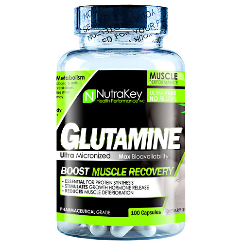 Nutrakey Glutamine 900Mg 100 Caps-UNAVAILABLE