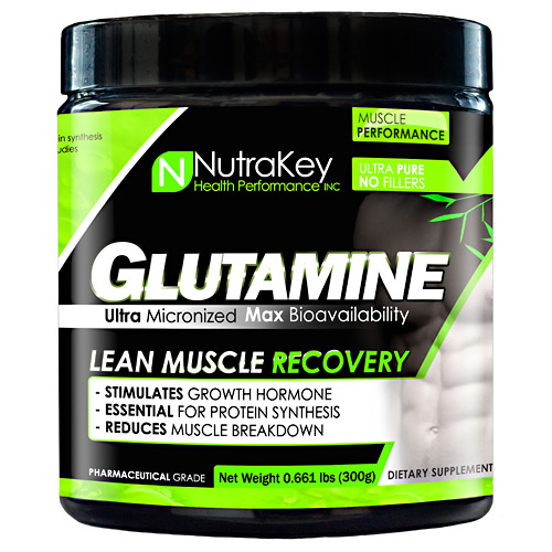 Nutrakey L-Glutamine 300G 60/Srv