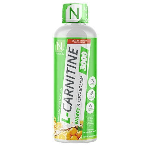 Nutrakey Liquid L-Carnitine 3000 Orange 31/Serv