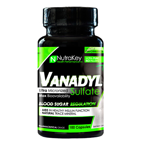 Nutrakey Vanadyl Sulfate 100 Cap      TEMPORARILY UNAVAILABLE