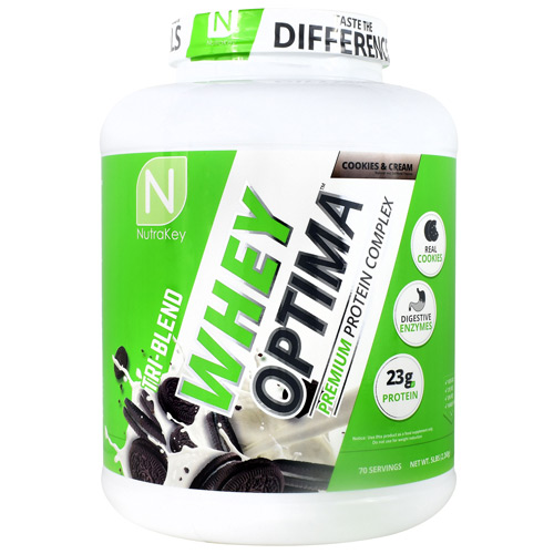 Nutrakey Whey Optima Cookie & Cream 5Lb      TEMPORARILY UNAVAILABLE