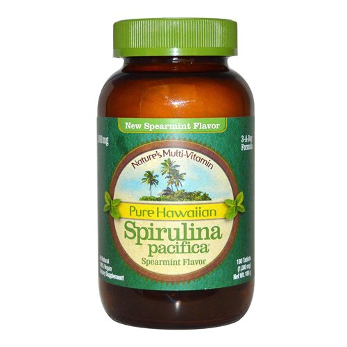 Nutrex Hawaii Spirulina Pacifica Spearmint Flavored 180 tabs-OUT OF STOCK