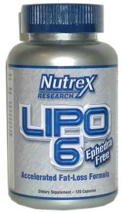 Nutrex - Lipo 6 120/caps No Ephedra