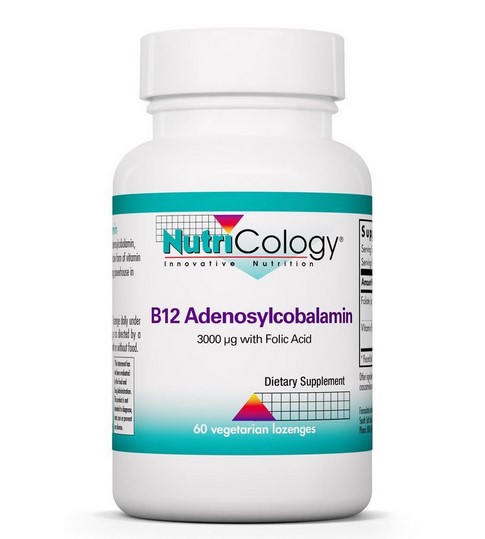 Nutricology B12 Adenosylcobalamin 60 Lozenges