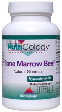 Nutricology Bone Marrow Beef Gland 100 Capsule