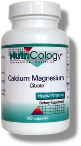 Nutricology Calcium Magnesium Citrate 100