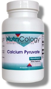 Nutricology Calcium Pyruvate, Vegicaps 90