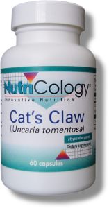 Nutricology Cat'S Claw, Vegicaps 60