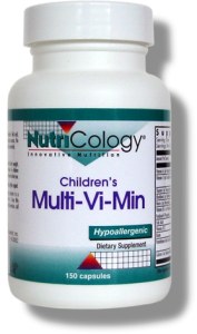Nutricology Children'S M-V-M, Vegicaps 150