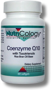 Nutricology Co Q10 W/ Tocotrienols 60