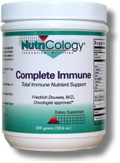 Nutricology Complete Immune, Pwd 10.6