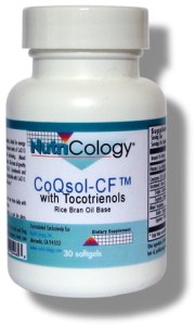 Nutricology Coqsol-Cf W/Tocotrienols  30 Softgel