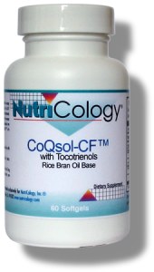 Nutricology Coqsol-Cf W/Tocotrienols  60 Softgel