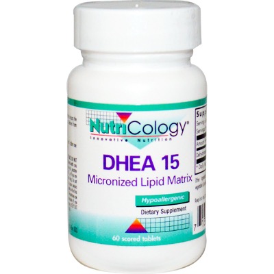 Nutricology Dhea 15mg Sust Release Tabs 60 Tablet