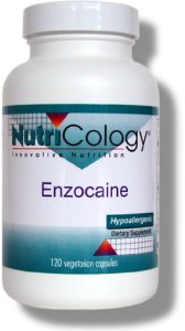 Nutricology Enzocaine, Vegicaps 120