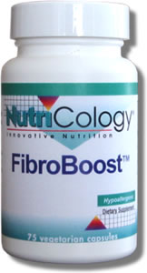 Nutricology Fibroboost, Vegicaps 75  TEMPORARILY UNAVAILABLE