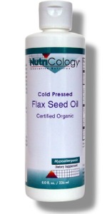 Nutricology Flax Seed Oil, Liquid 8