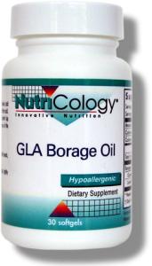 Nutricology Gla Borage Oil, Softgels 30