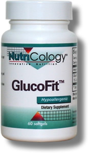 Nutricology Glucofit, Softgels 60