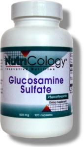 Nutricology Glucosamine Sulfate, Vegicaps 120