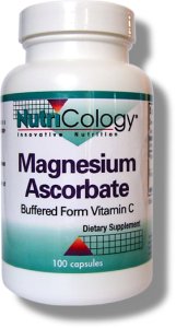 Nutricology Magnesium Ascorbate, Vegicaps 100