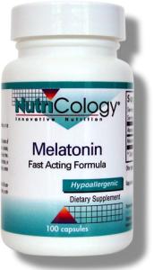 Nutricology Melatonin, 1.3Mg, Vegicaps 100