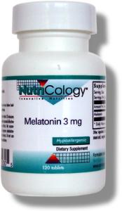 Nutricology Melatonin, 3 Mg, Tabs 120