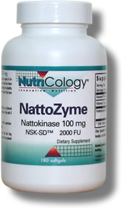 Nutricology Nattozyme 100 Mg, Sftg 180