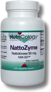 Nutricology Nattozyme 50 Mg, Vegicaps 300
